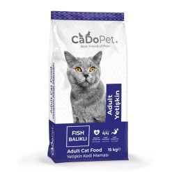 Cadopet Premium Yetişkin Kedi Maması 15 kg-Balıklı